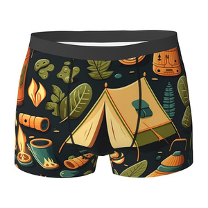 High Quality <strong>Men's</strong> Underwear Latest <strong>Men's</strong> Underwear Soft Polyester Boxer <strong>Briefs</strong> Stretch Trunks Pack Custom for <strong>Men</strong> Quickly Dry - Product Image 3