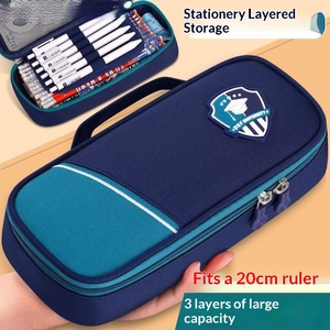 Trousse à crayons de style coréen pour collégiens et élèves du primaire, simple, grande capacité, rangement 80 compartiments, livraison gratuite - Product Image 3