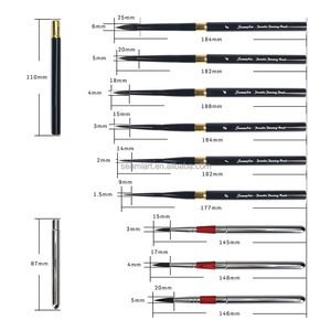 SeamiArt 1pc Pinceau de voyage portable en nylon pour <span class=keywords><strong>aquarelle</strong></span>, détail fin, rond, pour peinture à l'eau - Product Image 2