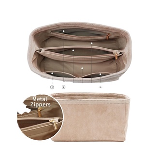 <span class=keywords><strong>2025</strong></span> <span class=keywords><strong>New</strong></span> Nhung Tote Phụ Kiện Sang Trọng Trang Điểm Ví Túi Xách Tổ Chức Chèn Túi Tổ Chức - Product Image 1