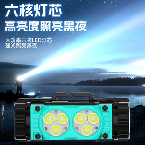 Xinster <b>LED</b> Headlamp USB <b>Rechargeable</b> Magnetic <b>Work</b> <b>Light</b> Outdoor Night Fishing - Product Image 4