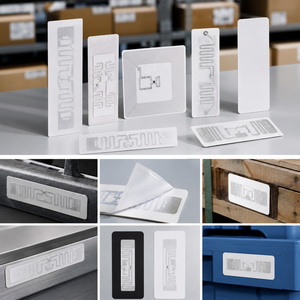 Custom UHF <b>RFID</b> Warehouse Inventory <b>Label</b> <b>Printable</b> Logistics Tag for Asset Tracking and Supply Chain Management - Product Image 2