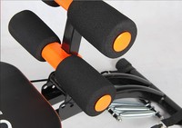 Equipo de Ejercicio Abdominal de Seis Piezas al por Mayor, Banco de Ejercicio de Metal ABS, Máquina de Fitness para el Entrenamiento del Core