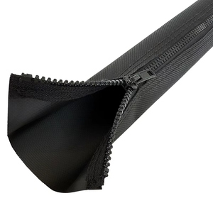 Manchons de protection de câbles en <span class=keywords><strong>PVC</strong></span> et nylon, résistants au soleil, écologiques, avec fermeture éclair pour la gestion des câbles - Product Image 3