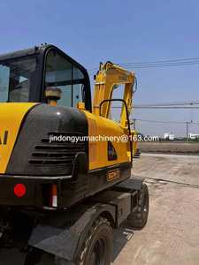 Excavadora de Ruedas Usada Hyundai R60W-7, Mini Excavadora Usada Hyundai 60w al Mejor Precio, Excavadora Usada Original de Corea en Oferta - Product Image 4