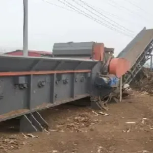 Broyeur de bois extérieur à haut rendement scie machine à poussière mobile diesel/moteur déchiqueteuse de verdissement de rue broyeur de branche de jardin déchiqueteuse