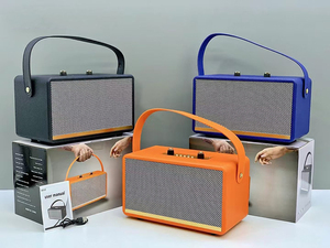 M001 M002 Altoparlante Bluetooth Retrò di Alta Qualità con Subwoofer, Cassa Acustica Wireless Portatile per <span class=keywords><strong>Musica</strong></span> - Product Image 6