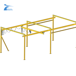Grúa <span class=keywords><strong>KBK</strong></span> Estándar de Doble Viga de Aleación de Aluminio Ligero, Grúa de Elevación Integrada Sobre Rieles - Product Image 4