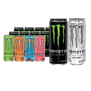 Vente en gros de boissons énergisantes Monsters Energy Drink 330ml en canettes, saveurs assorties, approvisionnement en vrac - Product Image 4