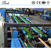 Machine de fabrication de conduits d'air à bride TDF, ligne de production automatique de conduits 5 en 1, équipement de conduits CVC en promotion