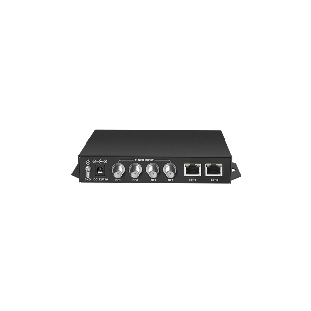 High Quality IPTV IRD 4 Channels DVB-S/S2 Tuners Satellite Receiver Professional Receiver