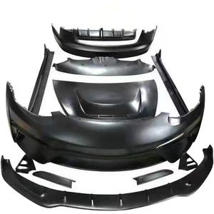 Burrunde — pare-choc avant et arrière en plastique renforcé de fibres, jupes latérales, capot de moteur, becquet, Kit de carrosserie pour <span class=keywords><strong>Tesla</strong></span> <span class=keywords><strong>robot</strong></span> modè<span class=keywords><strong>le</strong></span> 3 - Product Image 1