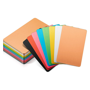 Graveur laser pour cartes, gravure laser sur cartes en aluminium, cartes de visite vierges en aluminium anodisé pour sublimation - Product Image 4