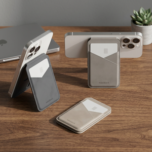 Mini Portefeuille MagSafe en Cuir Vegan pour Cartes, Format de Poche, 19 800 Prix de Vente, 3 000 Frais de Livraison - Product Image 2