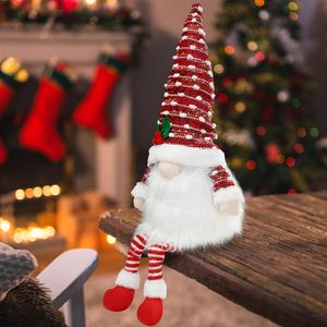 TSINYE Gnomes LED décorations de Noël, lumières alimentées par piles, Tomte suédois lumineux, gnome de Noël en peluche, elfe, poupée scandinave, Père Noël - Product Image 3