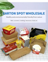 Boîtes en papier de luxe personnalisées, écologiques, en matériaux recyclés, auto-érectables, avec pelliculage brillant, imperméables et gaufrées, pour plats à emporter rapides