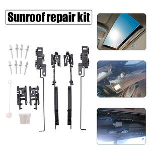 Kit de réparation de toit ouvrant pour Ford F150 F250 F350, pièces de rechange en alliage d'aluminium noir TC031 - Product Image 5
