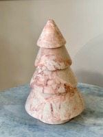 Ornement de Noël en marbre naturel sur mesure STONEKOCC, décoration d'ambiance de Noël, ornement pour la maison