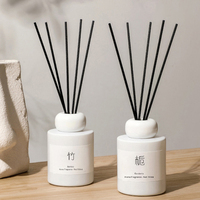 Diffuseur de parfum à la saveur de thé, très vendu, pour la maison, la chambre à coucher, diffuseur à roseaux en rotin longue durée