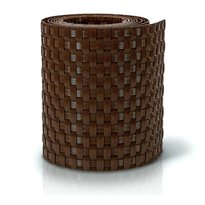 Polyrattan PE sichtschutzstreifen đôi thanh Mat hàng rào bảo vệ trực quan thời tiết PVC Mây Hàng rào Băng xé hàng rào - Product Image 6