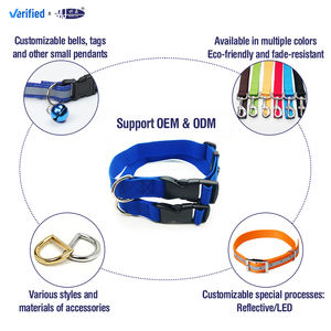 <span class=keywords><strong>Collar</strong></span> Personalizado con Logotipo y Color, Diseño Simple con Cierre de Seguridad, <span class=keywords><strong>Collar</strong></span> con Campana y Color Reflectante para Gatos - Product Image 3