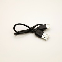 Câble de charge USB-A vers Type-C certifié RoHS, protection environnementale, 1A, PVC, vente en gros d'usine, export pour Type C