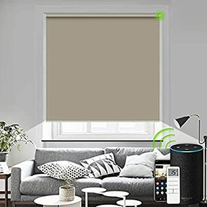 Persianas Inteligentes con Control Remoto, Persianas Opacas con Protección UV, Tela Impermeable, Control de Luz, Persianas Enrollables para Ventana - Product Image 4