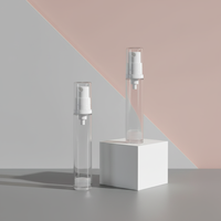 Flacon cosmétique sans air de 5 ml, 10 ml, 15 ml pour pulvérisateur
