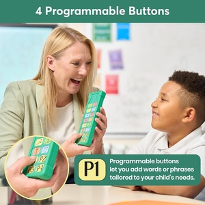 12 Frases Diarias, Panel de Sonidos de Comunicación, Juguetes Educativos para Niños No Verbales, Dispositivo de Comunicación AAC para Niños Pequeños - Product Image 5