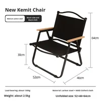 Chaise Kermit personnalisée, moderne, légère, en Oxford, pour le jardin, le camping, le pique-nique, la pêche, en alliage d'aluminium ultra-léger