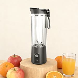 Blender portable alimenté par USB, batterie 2000 mAh, 550 ml, fabricant de smoothies, mode turbo pour écraser la glace, mini presse-agrumes sans fil haute capacité - Product Image 4
