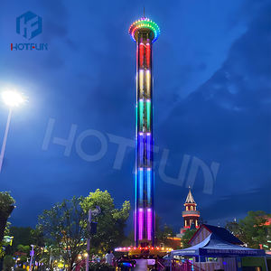 Parc d'attractions Équipement passionnant Tour de chute volante à vendre - Product Image 3