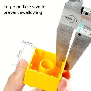 50PCS 대형 입자 ABS 플라스틱 STEAM 건설 장난감 빌딩 블록 <span class=keywords><strong>3</strong></span> 세 이상 된 기차 세트 DIY 교육 장난감 - Product Image 5