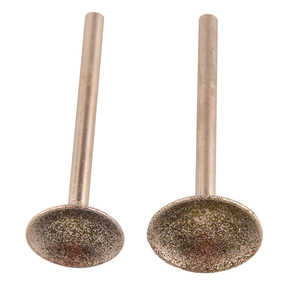 Otros accesorios para herramientas rotatorias, cabezal de pulido de esmeril de 42 mm, redondo y cóncavo, para pulir joyas, bricolaje - Product Image 1