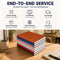 Cuaderno Personalizado con Cubierta de Cuero Suave B5 A5 A6, Diario Sencillo y Elegante con Páginas Rayadas, Encuadernación Térmica para Negocios y Escritura