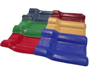 छत टाइल सिंथेट छत टाइल नालीदार प्लास्टिक छत शीट स्पेनिश टाइलें - Product Image 2