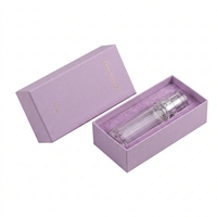 Emballage de beauté durable Coffrets cadeaux de parfums de luxe avec flacon Logo estampé or Boîtes rigides personnalisées pour soins de la peau