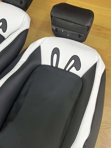 Fundas de Asiento Personalizadas para Accesorios de Auto, para 5 Asientos, Cuero de Lujo, Compatibles con <span class=keywords><strong>Honda</strong></span> Civic, <span class=keywords><strong>CRV</strong></span>, Accord, HRV, HR-V, Hilux, Aygo, Yaris - Product Image 4