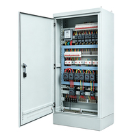Unidad de Distribución de Energía Industrial de Baja Tensión con Panel de Control de Gestión y Programación de Controlador Lógico Programable