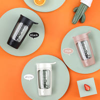Bouteille mélangeuse automatique électrique pour shaker de protéines, salades et jus – Idéale pour les boissons estivales