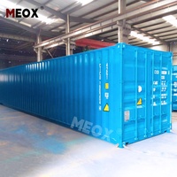MEOX Contenedores de Transporte con Apertura Lateral Abierta, Estándar ISO, Certificado Csc Marítimo, 20, 40 Pies, 2, 3 y 4 Puertas