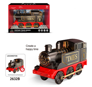 Ensemble <span class=keywords><strong>de</strong></span> Train électrique rétro Offre Spéciale en plastique ABS à piles voies ferrées maison fente jouets pour <span class=keywords><strong>enfants</strong></span> cadeaux <span class=keywords><strong>de</strong></span> noël - Product Image 5