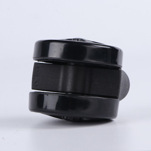 Ruedas para Muebles con Insertos, Ruedas Giratorias de 2.5 Pulgadas, Ruedas de Nailon Negro para Silla de Oficina - Product Image 3