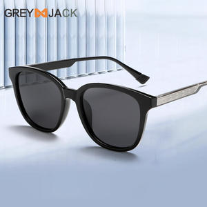 Nouvelles lunettes de soleil polarisées CP, monture en métal noir, unisexe, protection UV400, lunettes de soleil d'extérieur, type 3, lentilles TAC K034 - Product Image 4