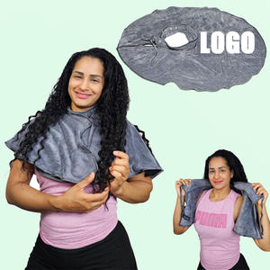 Cape de maquillage en microfibre personnalisée avec LOGO Serviettes de beauté <span class=keywords><strong>pour</strong></span> esthéticienne <span class=keywords><strong>pour</strong></span> les soins du visage, <span class=keywords><strong>masque</strong></span> démaquillant parfait <span class=keywords><strong>pour</strong></span> le salon de spa - Product Image 6