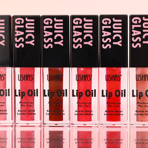 <span class=keywords><strong>USHAS</strong></span> Hidratación Durante Todo el Día, Efecto de Alto Brillo, Hidratante de Larga Duración, No se Pega a la Taza, Mascarilla Labial Nocturna, Aceite Labial Líquido - Product Image 1