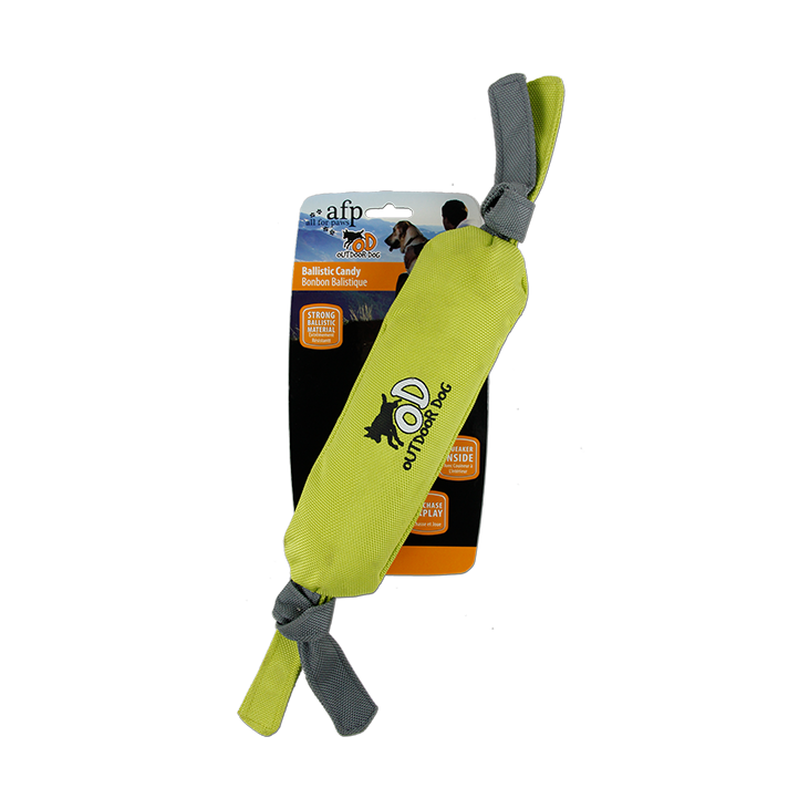 Squeaker Ballistique Bonbon - Orange/Vert