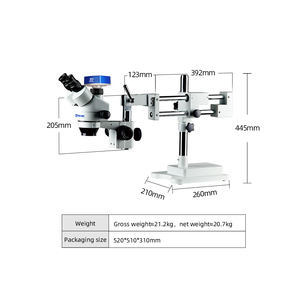 <span class=keywords><strong>Microscope</strong></span> stéréo universel à deux bras Murzider avec caméra 4K HD <span class=keywords><strong>Microscope</strong></span> MSD204-T-4K mécanique - Product Image 2