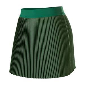 Jupe courte de sport pour femme Lulu personnalisée, en nylon/cachemire, été, anti-déchirure, course à pied, yoga, <span class=keywords><strong>couleur</strong></span> unie, golf, fitness, plissée, séchage rapide - Product Image 5