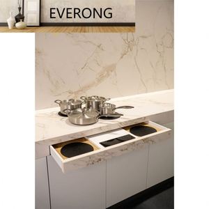<span class=keywords><strong>Encimera</strong></span> de Cocina de Piedra Sinterizada Personalizada para Estufa <span class=keywords><strong>Invisible</strong></span>, para Casas y Villas de Lujo - Product Image 5